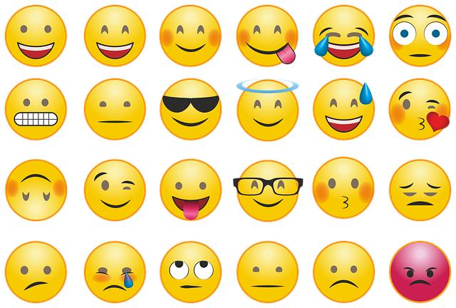 Emotikony a emoji: Jak správně vyjadřovat city online